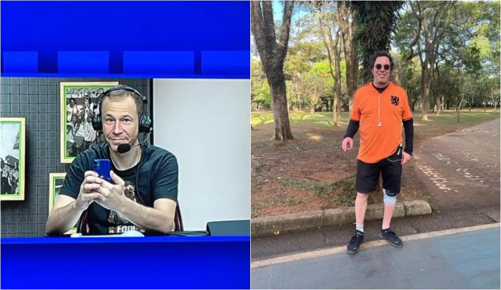 Imagem da notícia: 'Não temos uma relação legal', diz Casagrande sobre Tiago Leifert