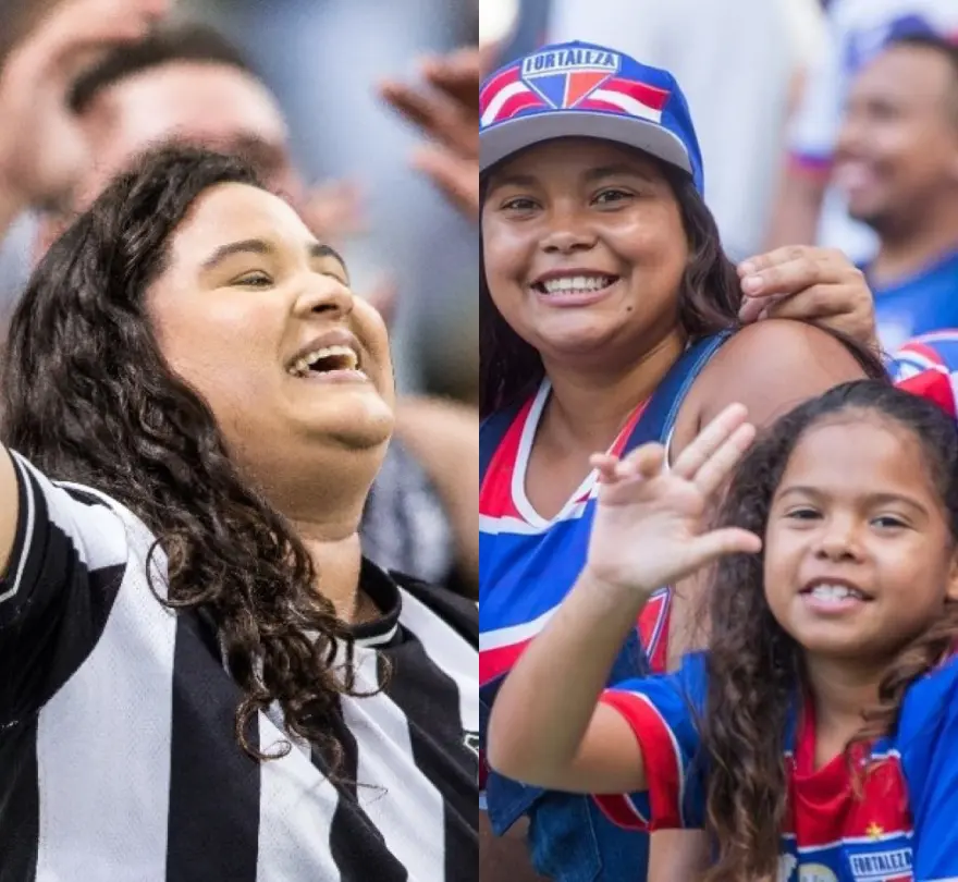 Imagem da notícia: Torcidas femininas de Fortaleza e Ceará estão entre as 20 mais lembradas do país; confira ranking