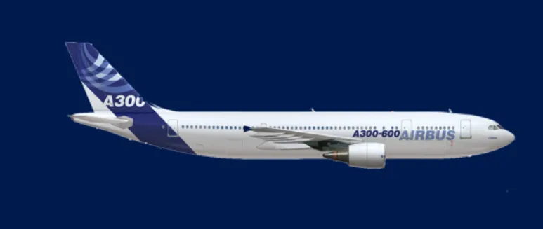 Representação do A300-600, que deu origem ao Beluga