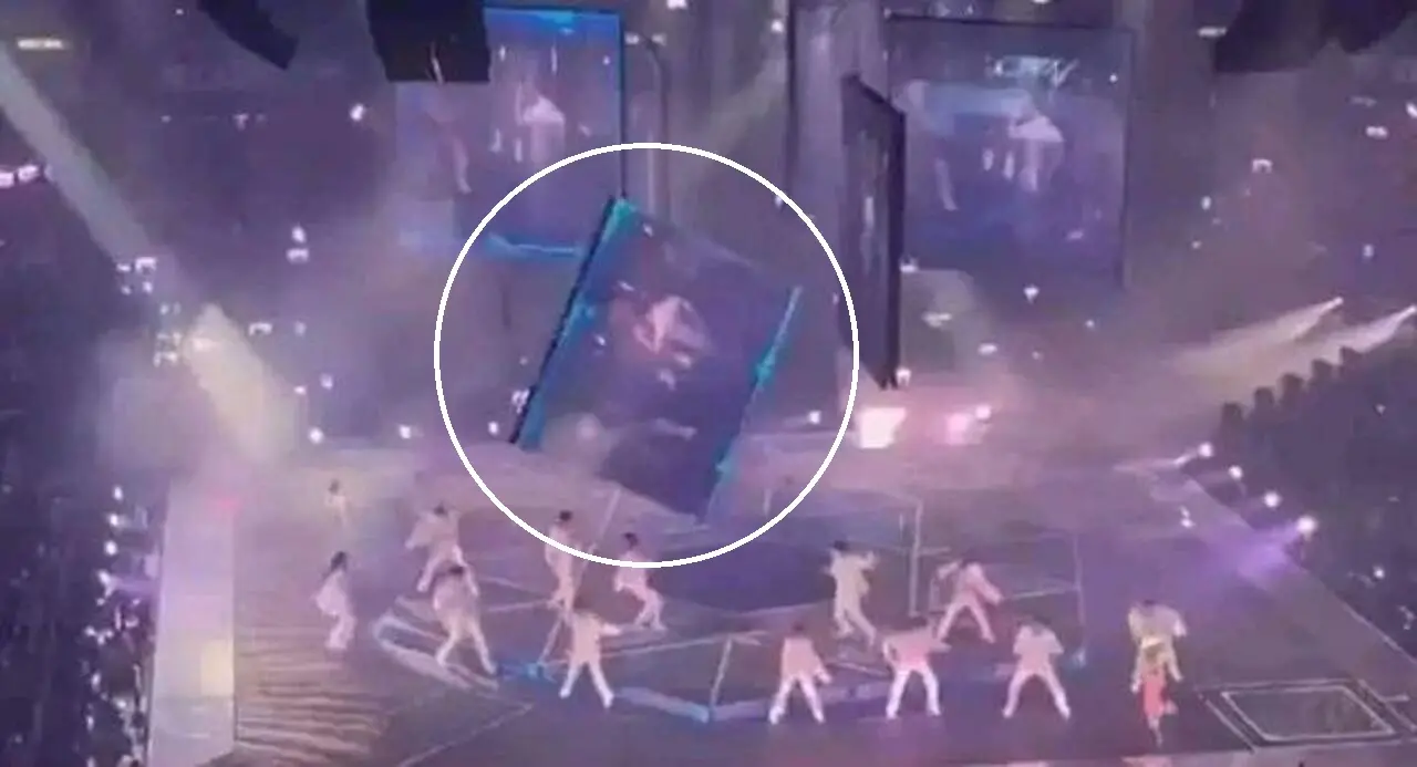 Imagem da notícia: Queda de telão em integrantes da boy band Mirror foi causada por ruptura de cabo de metal 