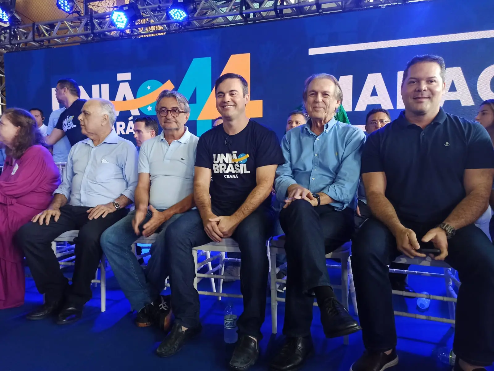 Imagem da notícia: Presidente do União Brasil, Luciano Bivar participa de evento com Capitão Wagner em Maracanaú