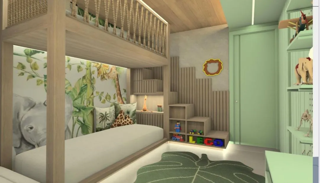 Quarto do bebê do filho do Matuê