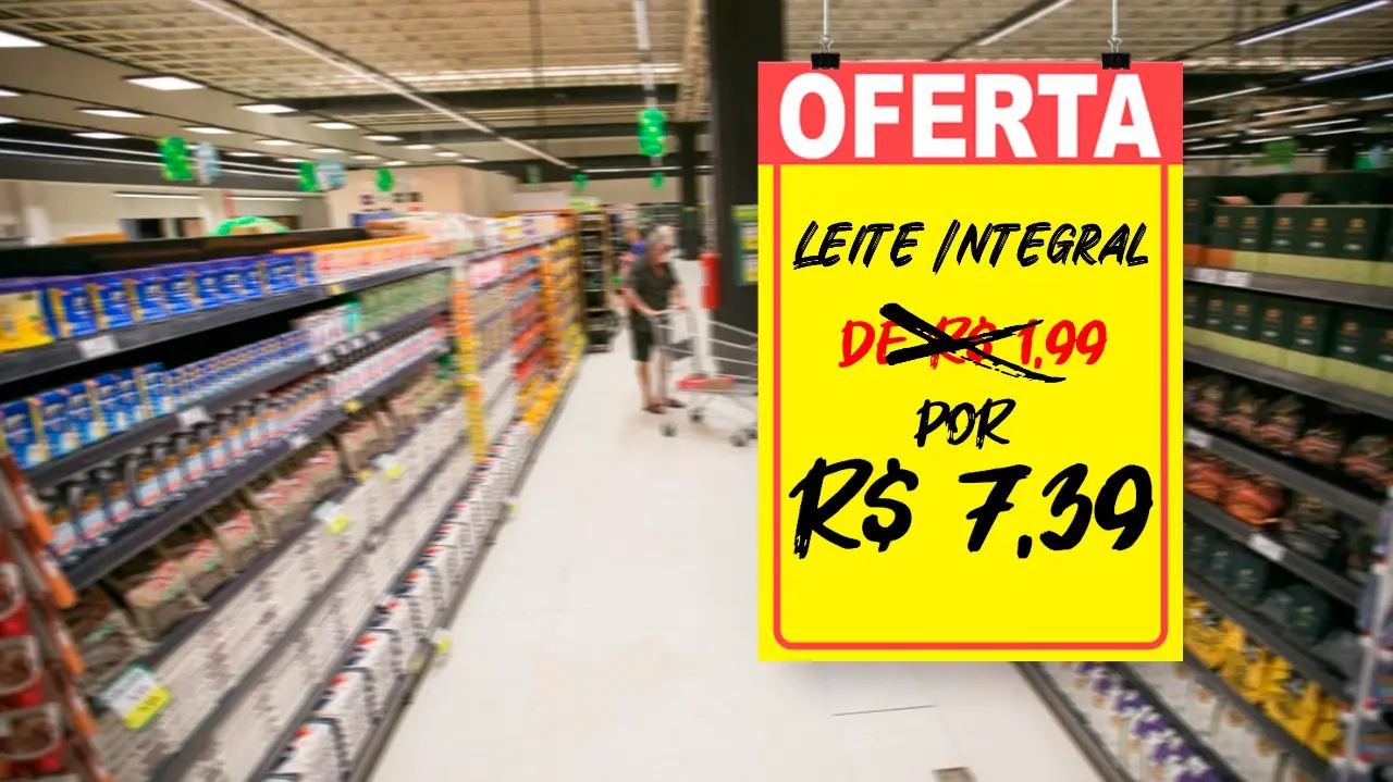 Imagem da notícia: Anúncios de supermercados dos anos 1990 a 2022 mostram corrosão do poder de compra; compare preços