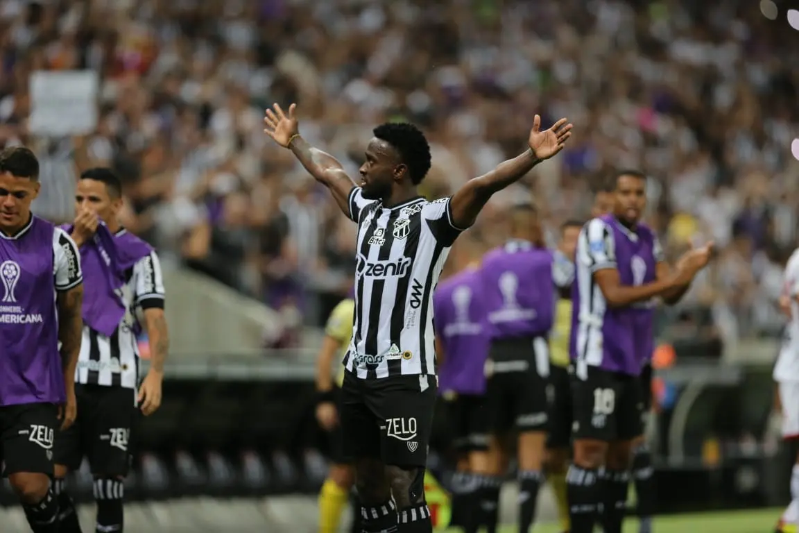 Imagem da notícia Ceará deixa Sul-Americana com campanha recorde no Nordeste e marcas inéditas no futebol cearense