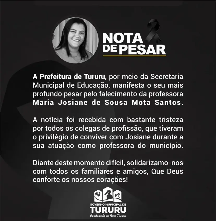 Imagem da notícia: Professora morre em colisão frontal entre carro de passeio e carreta em São Luís do Curu