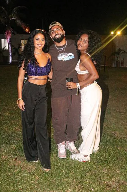 Trio conferiu apresentação de Seu Jorge e Alexandre Pires