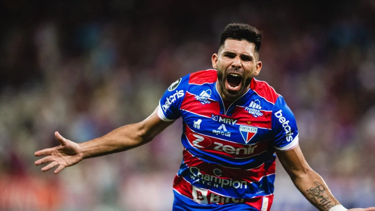 O atacante argentino Silvio Romero tem 12 gols pelo Fortaleza na temporada de 2022