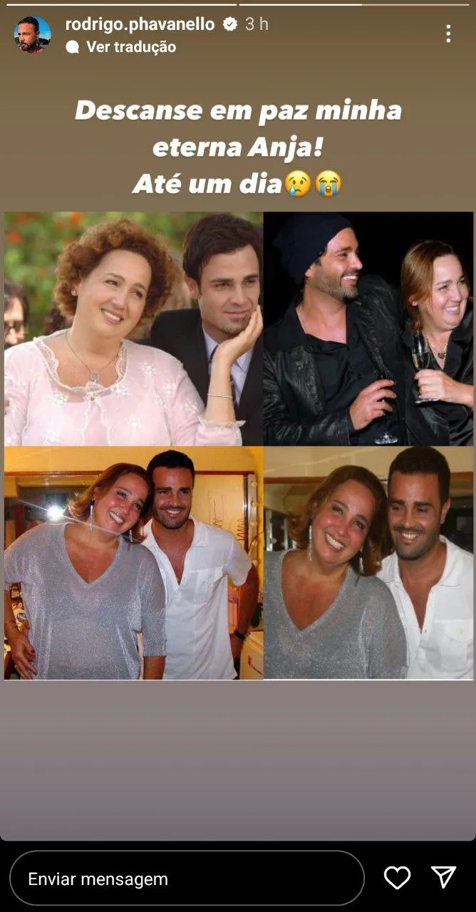 Rodrigo lembrou cenas gravadas com Claudia e romance entre os dois