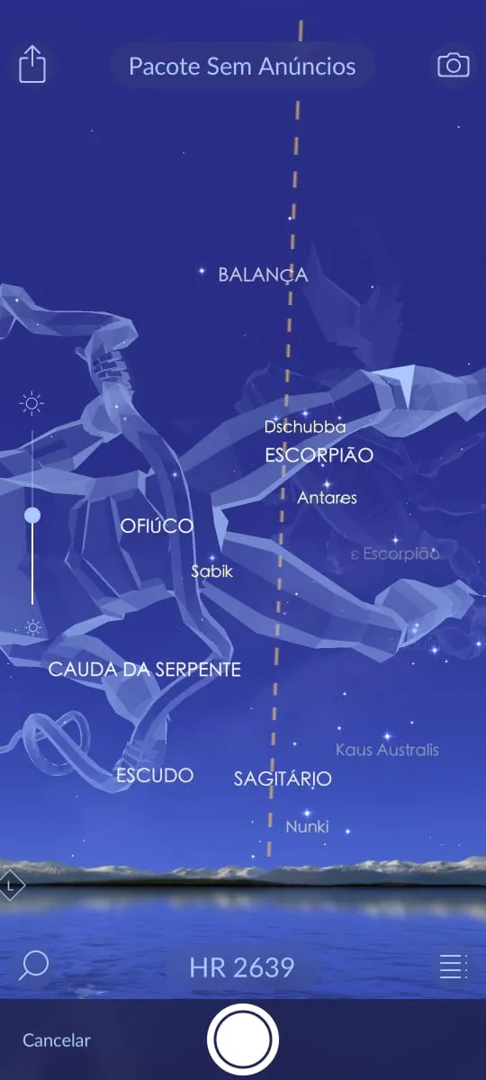 É possível usar a câmera do celular para identificar aquilo que chama atenção no céu