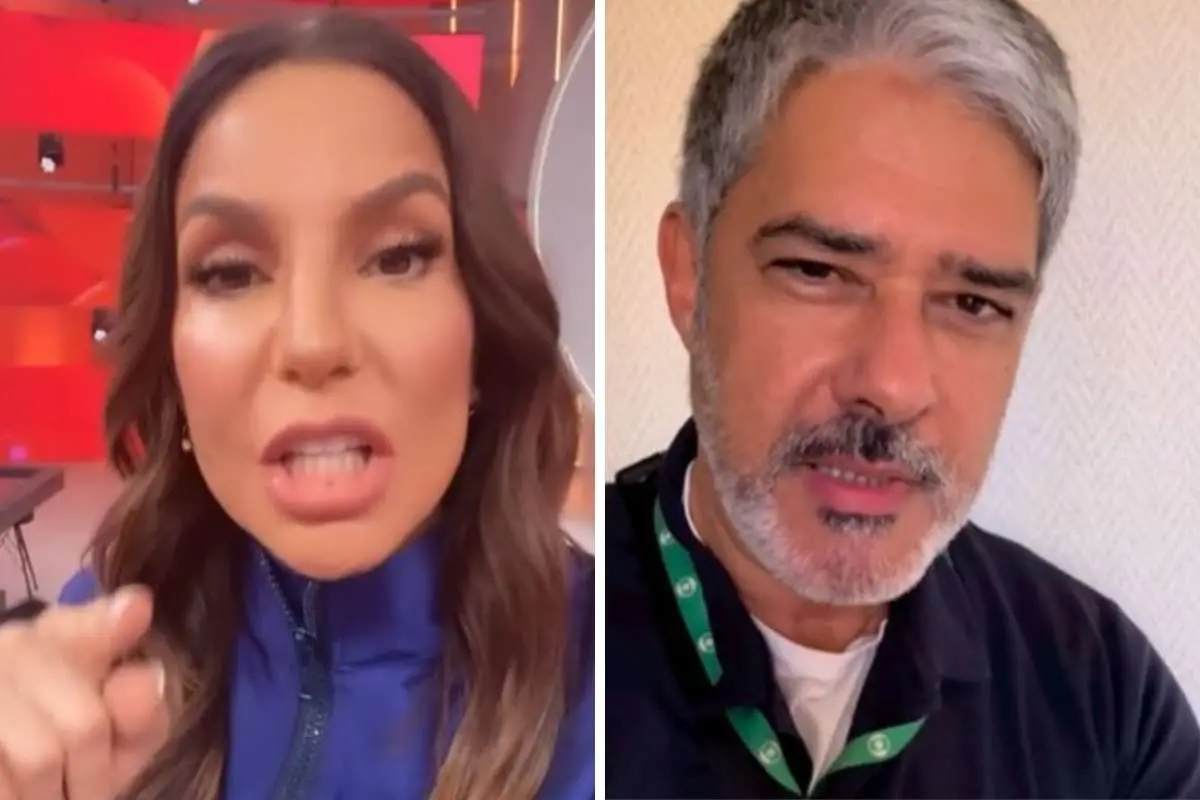 Imagem da notícia: Ivete Sangalo se manifesta após ser ignorada por Bonner