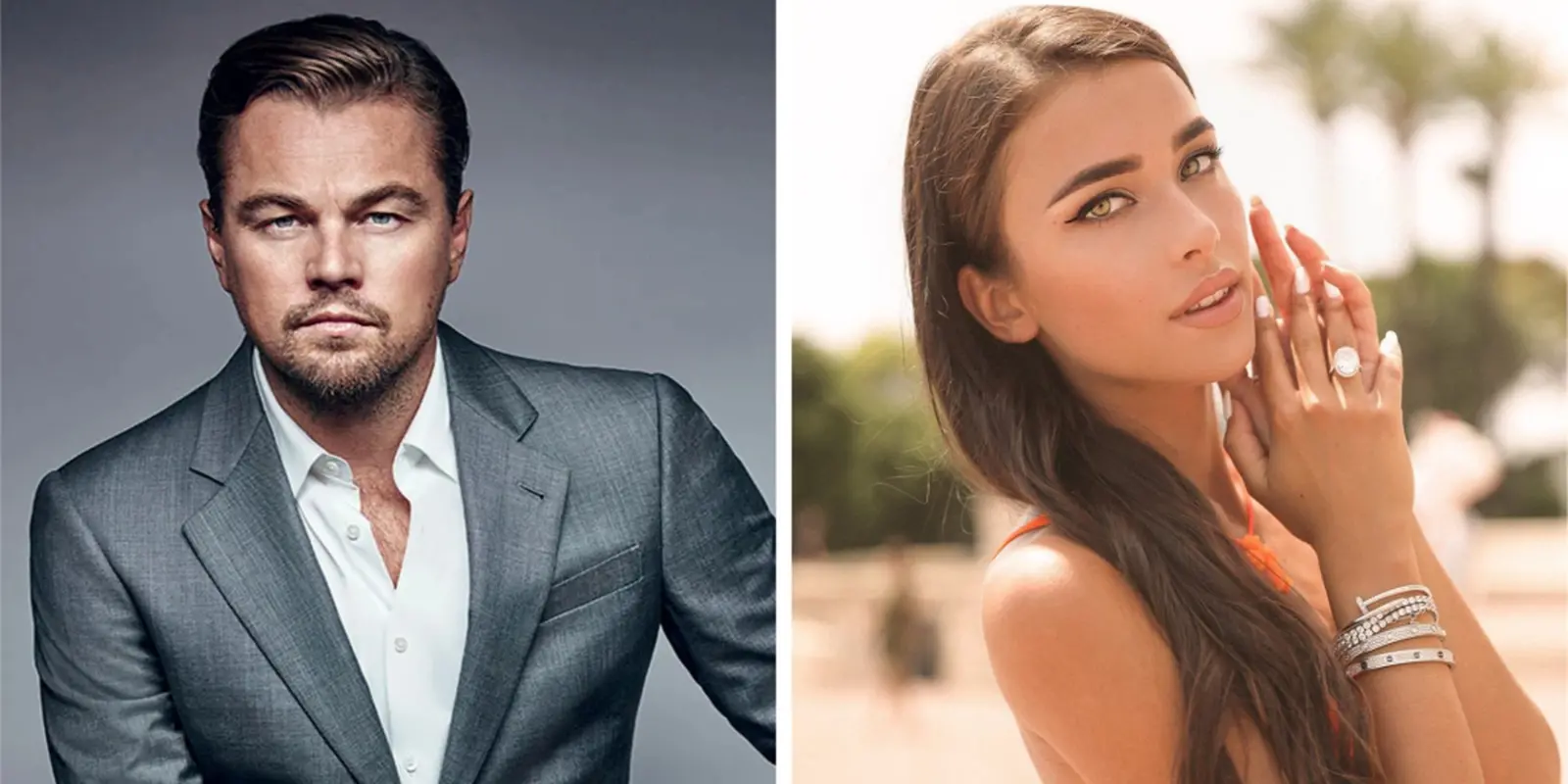 Imagem da notícia: Leonardo DiCaprio aparece com modelo de 22 anos apontada como pivô do término com Camila Morrone