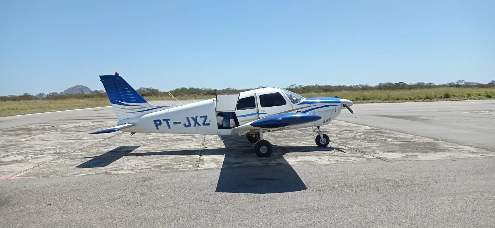 Imagem da notícia: Piloto é preso e avião apreendido em Quixadá, Interior do Ceará
