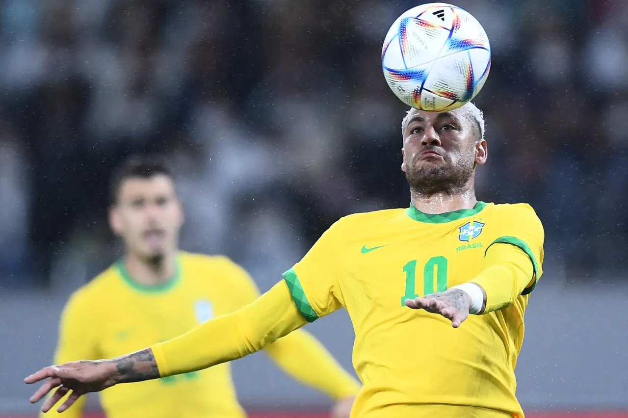 O atacante Neymar é um dos convocados para a Seleção Brasileira em 2022