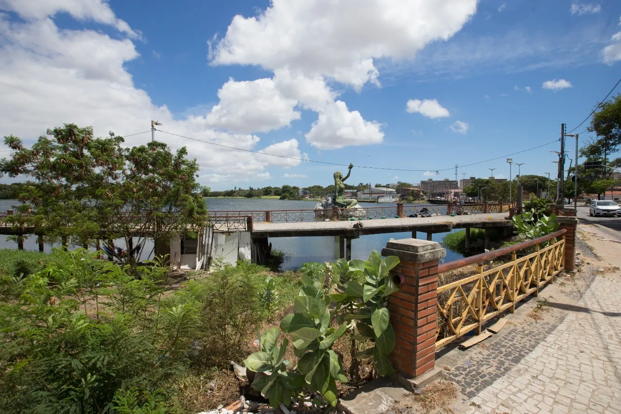 Lagoa da Messejana está com falhas na manutenção mesmo sendo um bem tombado