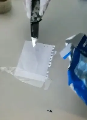 Cocaína estava escondida em sacos de leite em pó.