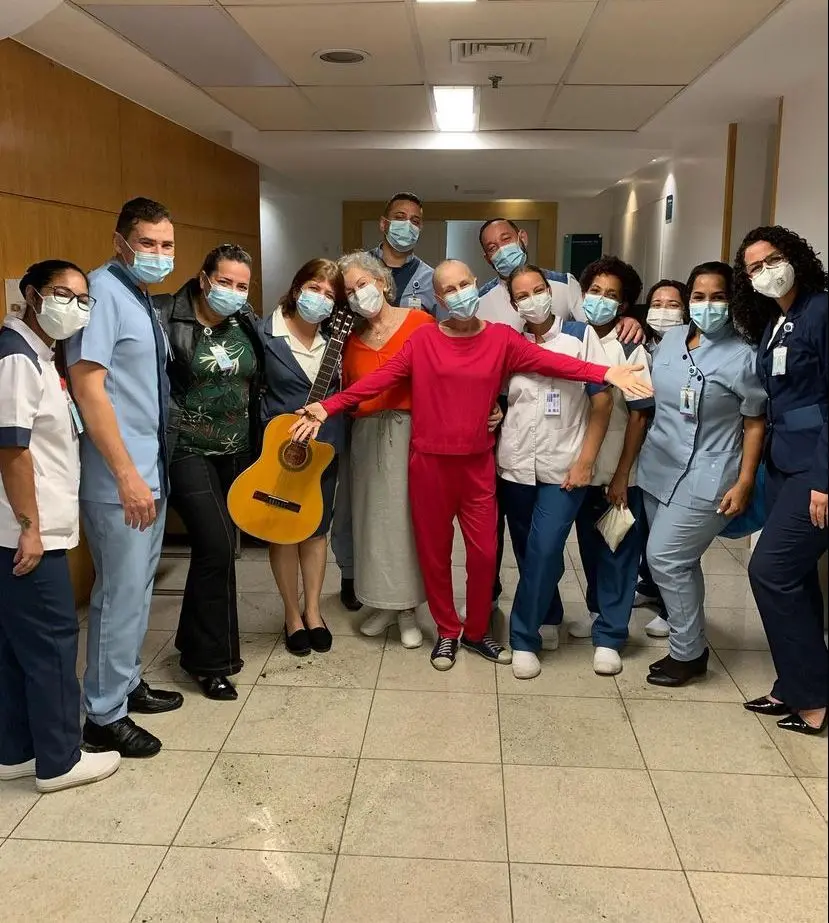 Imagem da notícia: Susana Naspolini celebra alta após uma semana internada: 'Vamos em frente'