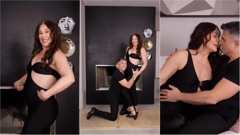 Imagem da notícia: Aos 55 anos, Claudia Raia está grávida do 3º filho 