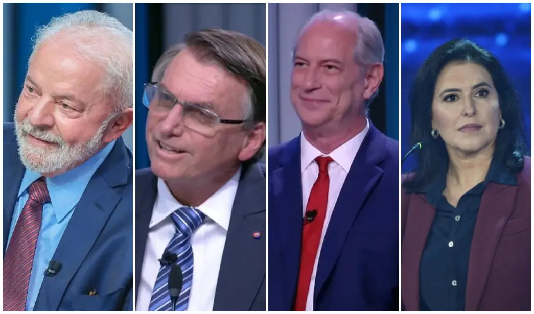Imagem da notícia: Pesquisa Ipec: Lula tem 47% das intenções de voto, Bolsonaro tem 31% e Ciro, 7%