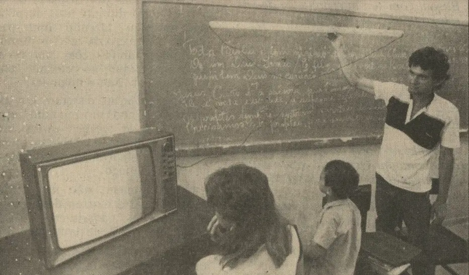 Imagem da notícia: Relembre como eram as teleaulas que ocorreram no Ceará por mais de 30 anos