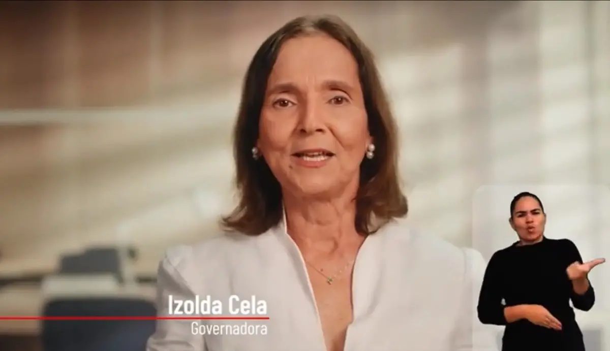 Imagem da notícia: Izolda Cela declara voto em Elmano para o Governo do Ceará em propaganda eleitoral; veja discurso