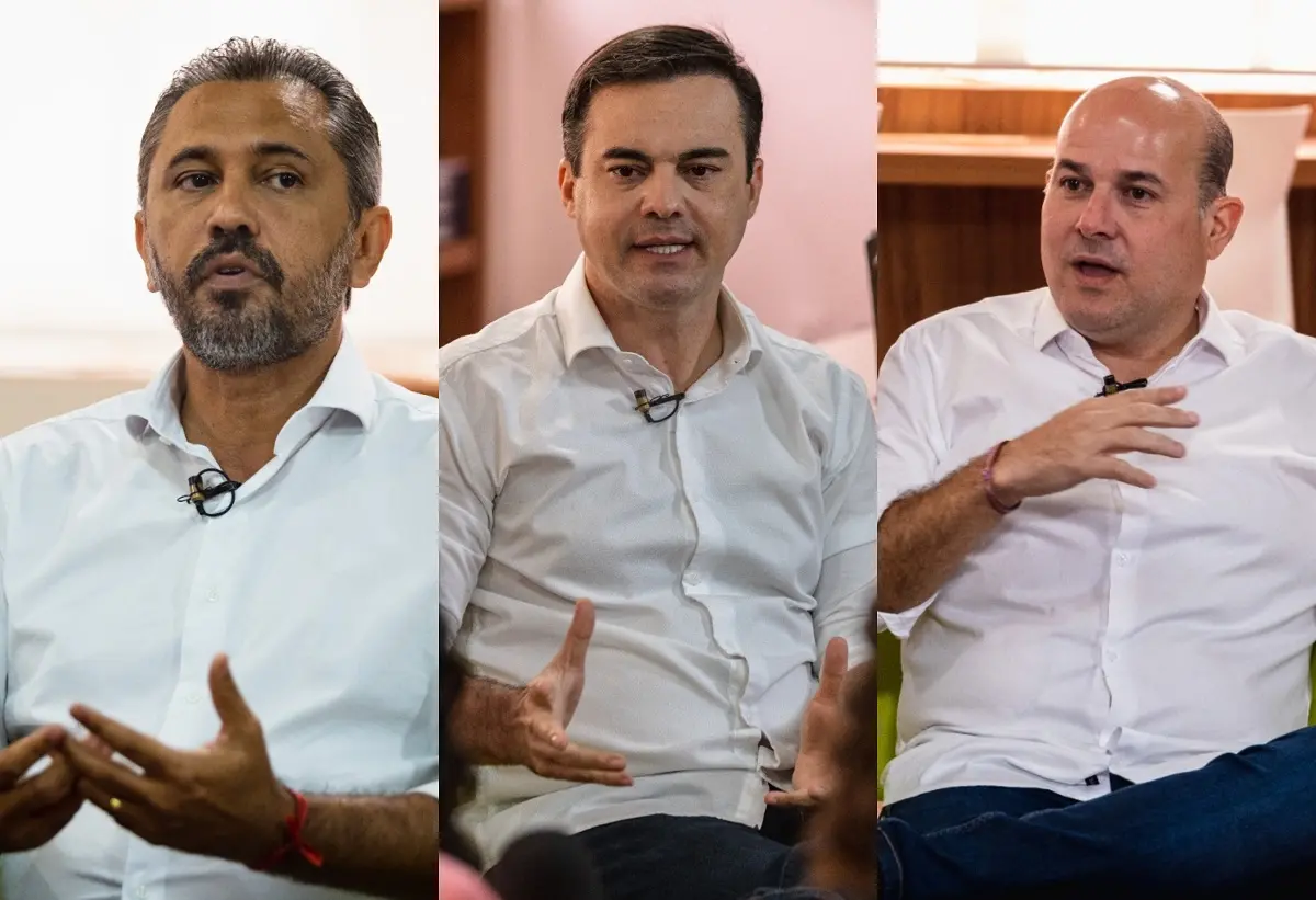 Imagem da notícia: 'Voto caladinho', padrinhos e promessas: as apostas dos candidatos ao Governo do Ceará na reta final
