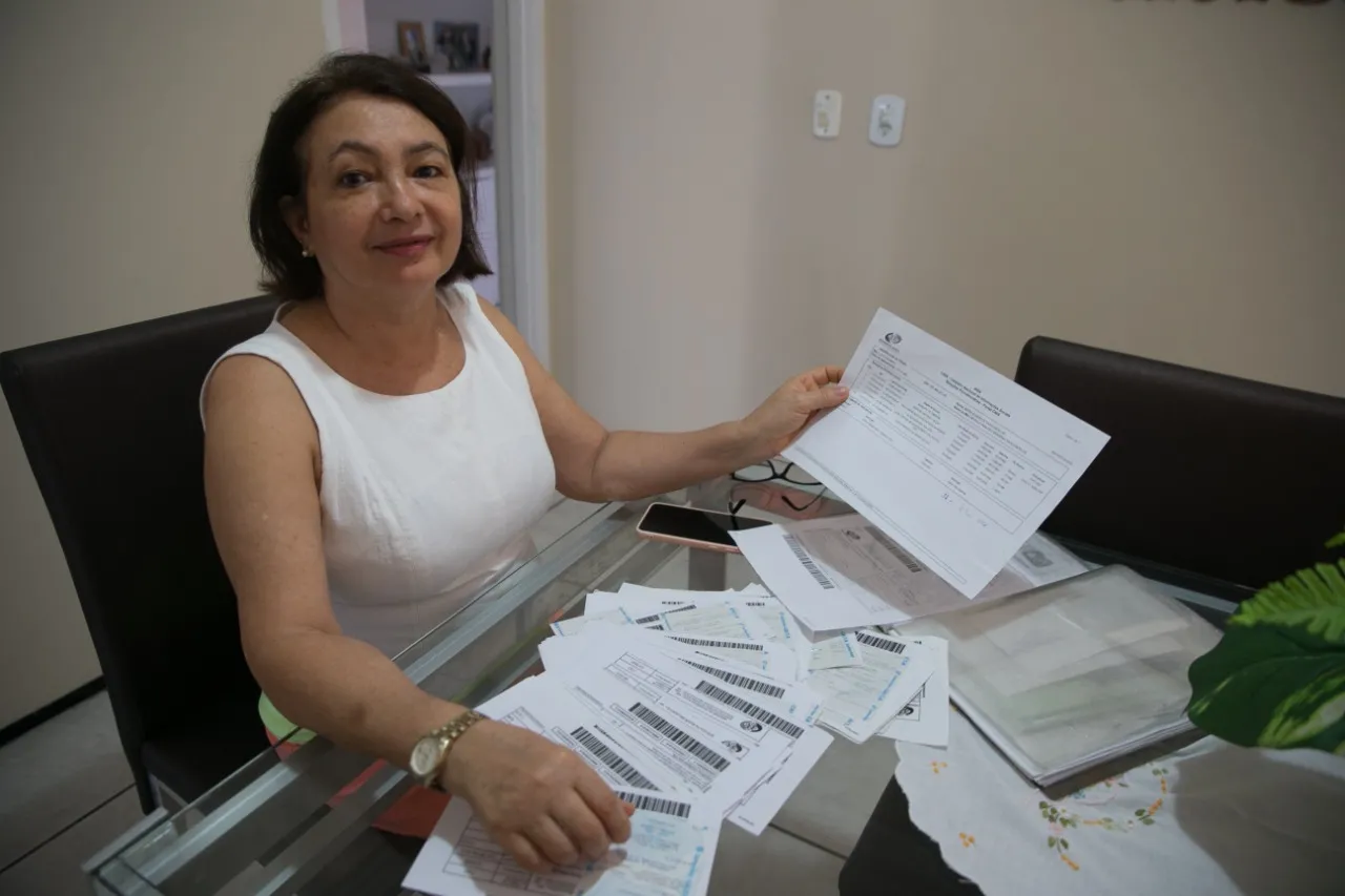 A dona de casa Eurinete Vasconcelos aguarda 2023 para conseguir se aposentar
