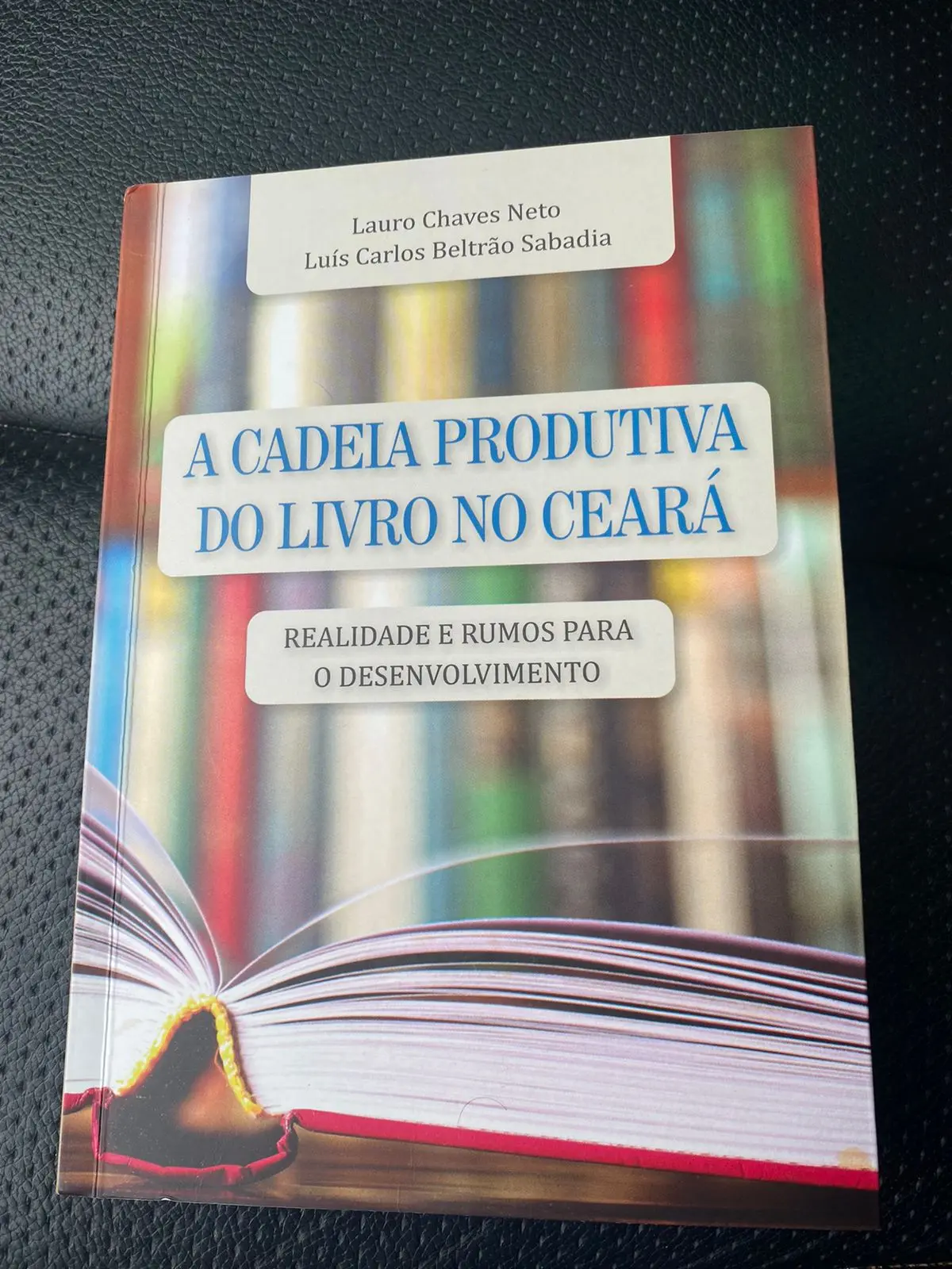 Imagem da notícia: Lauro Chaves Neto e Luís Carlos Sabadia lançam livro