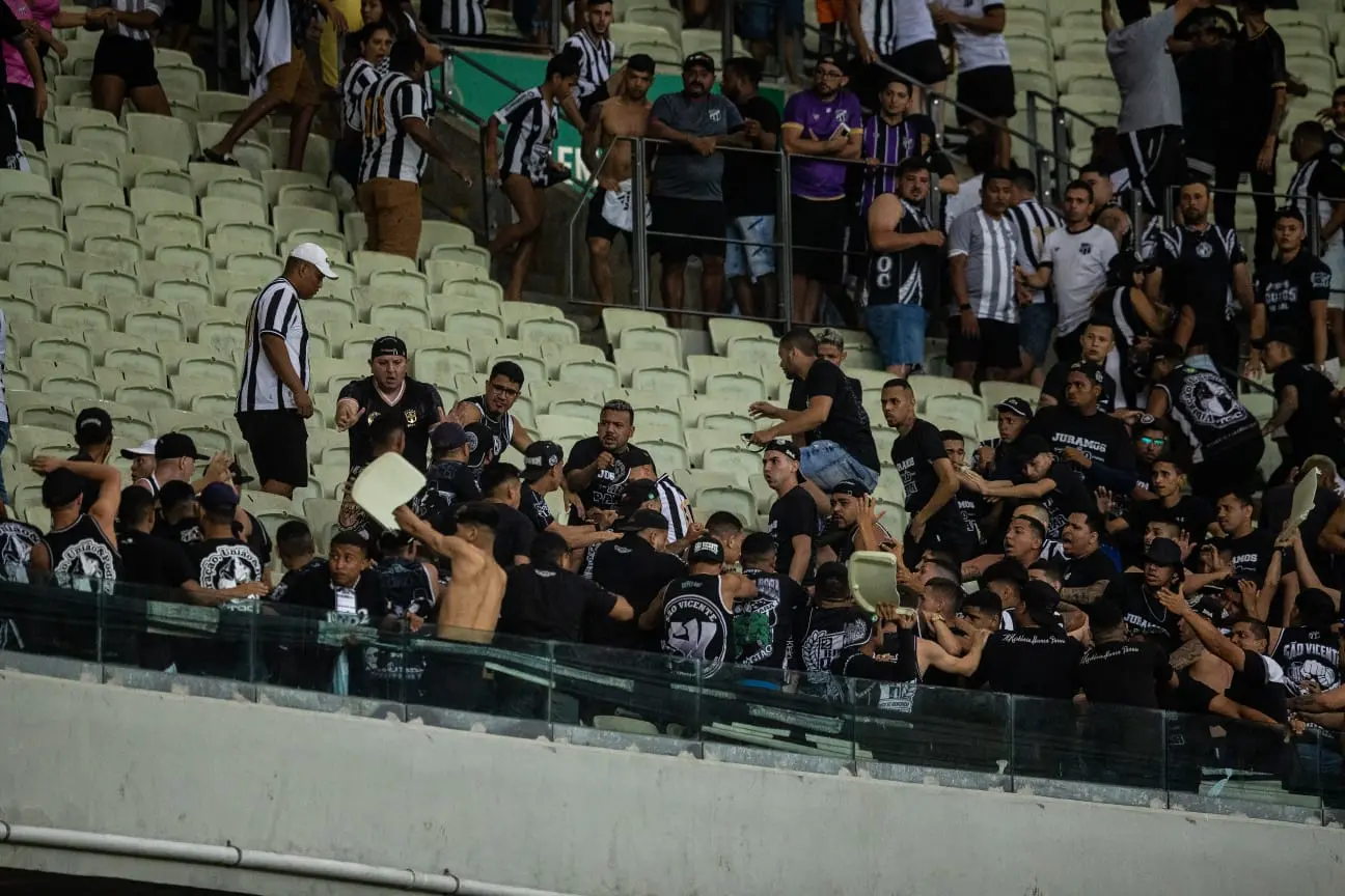 Imagem da notícia: Presidente da CBF repudia violência em Ceará x Cuiabá e Sport x Vasco: 'punições drásticas'