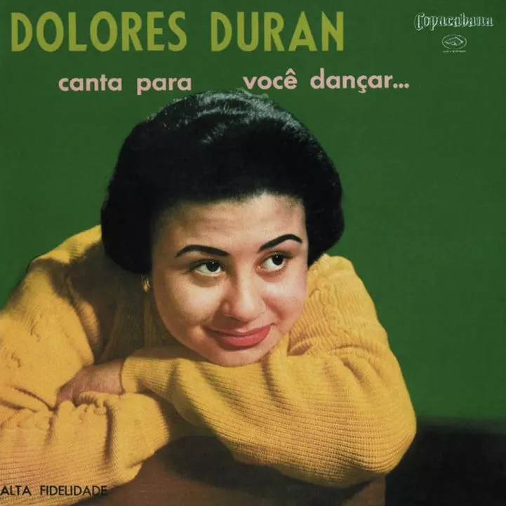 Dolores Duran em Capa de Disco