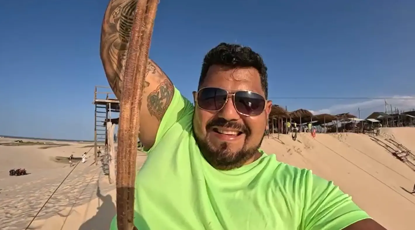 Imagem da notícia: Dono de tirolesa em que turista morreu na praia de Canoa Quebrada é indiciado por homicídio culposo