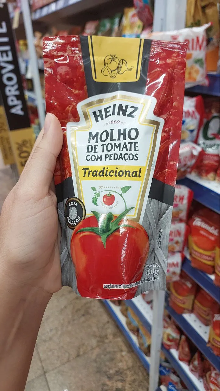Molho de tomate Heinz