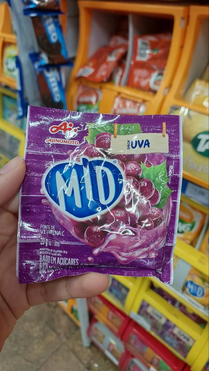 Suco em pó Mid