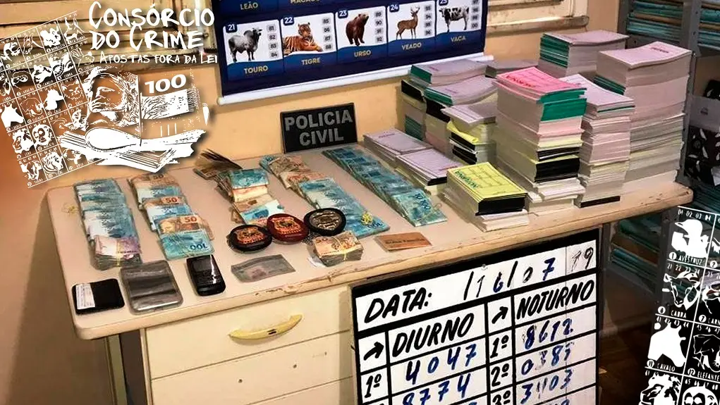 Imagem da notícia: De 'bicheiros' presos a facção no controle das bancas: como o jogo do bicho se reconfigurou no Ceará