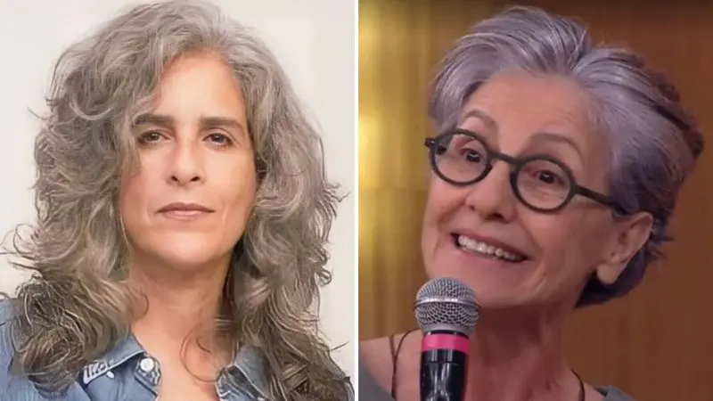 Imagem da notícia: Lúcia Veríssimo posta foto beijando Cássia Kis após falas homofóbicas da atriz: 'foi de verdade'