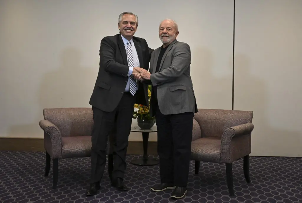 Imagem da notícia: Lula recebe visita de Alberto Fernández, presidente da Argentina; veja vídeo