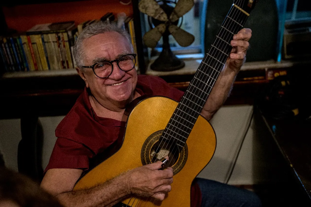 Violonista Ribamar Freire integra a lista de maestros que passaram pelo Clube, como o mestre Zivaldo Maia