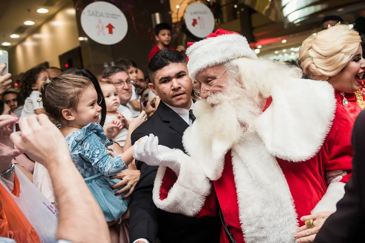 Além da chegada do bom velhinho, o Del Paseo promove Orquestra e Coral Instituto Jacques Klein e o espetáculo “Hoje é melo-dia de Natal”
