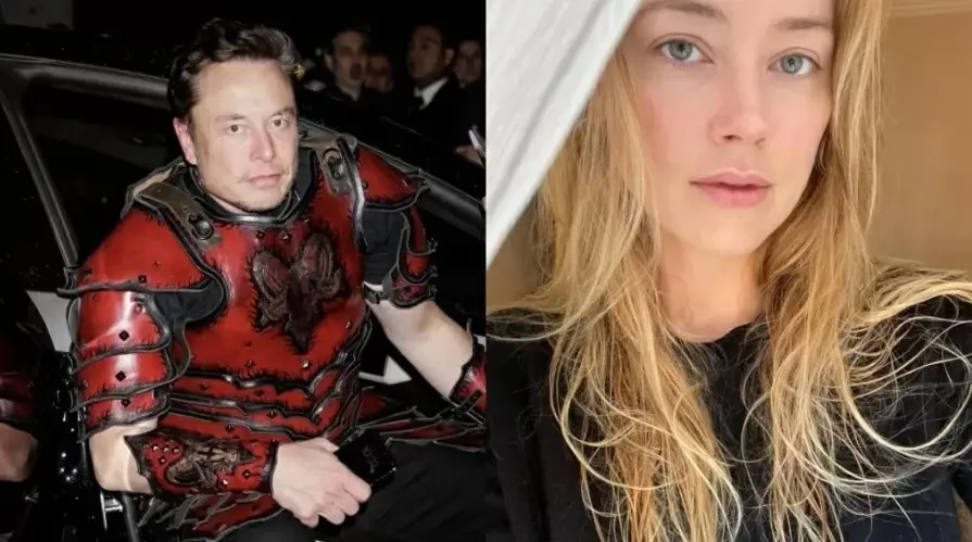 Imagem da notícia: Conta de Amber Heard é deletada após o ex da atriz, Elon Musk, comprar o Twitter
