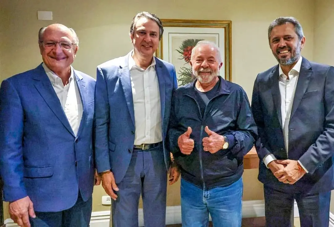 Imagem da notícia: Camilo e Elmano têm encontro com Lula e Alckmin em São Paulo