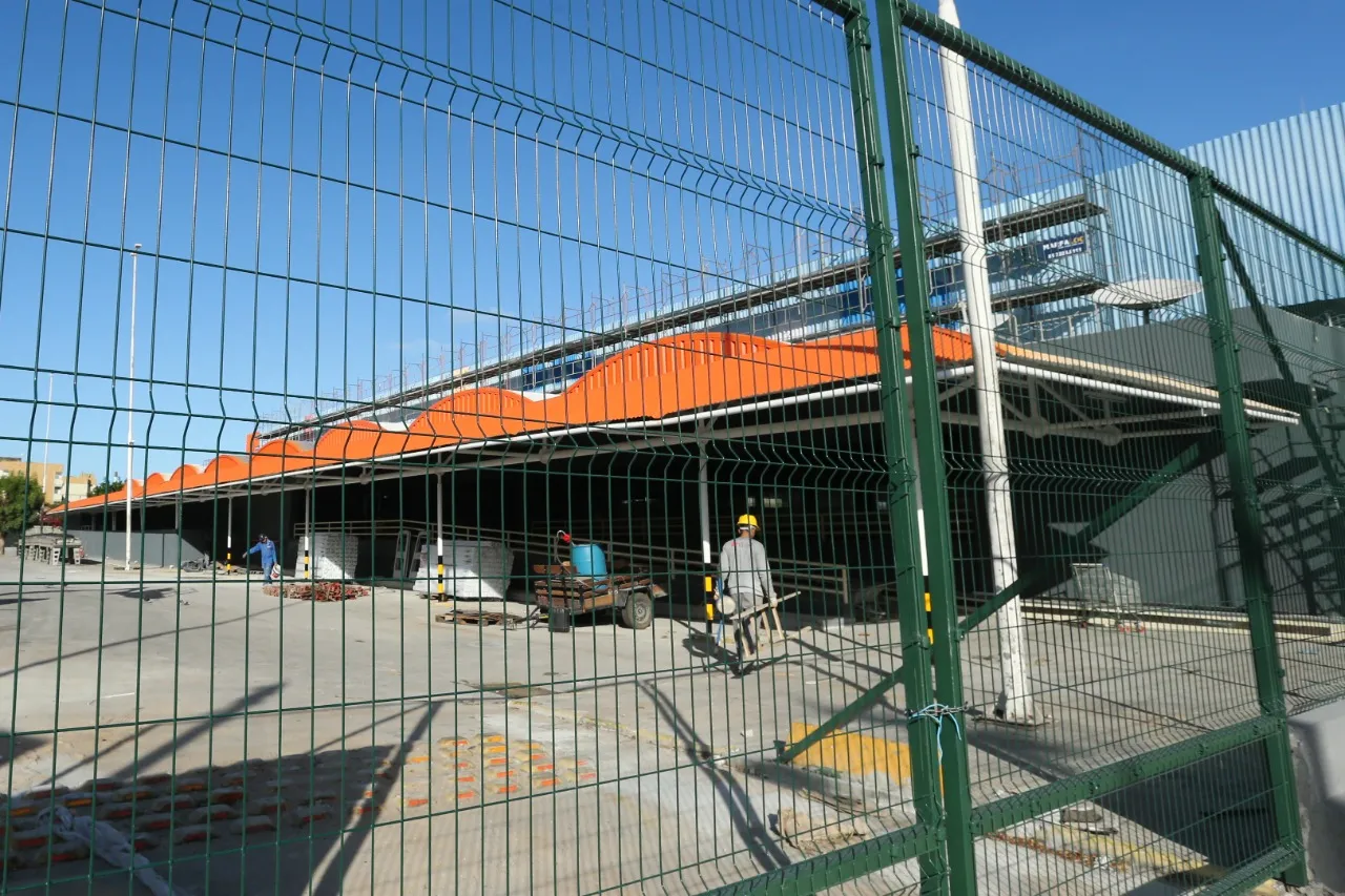 Obras de transição estão em curso