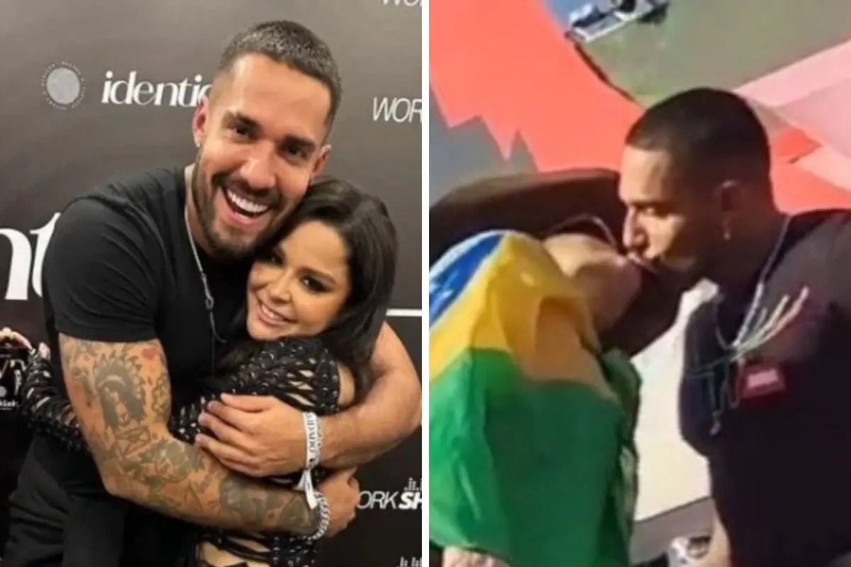 Imagem da notícia: Ex-namorados, Maraisa e Bil Araújo se beijam e fãs suspeitam de reconciliação; vídeo