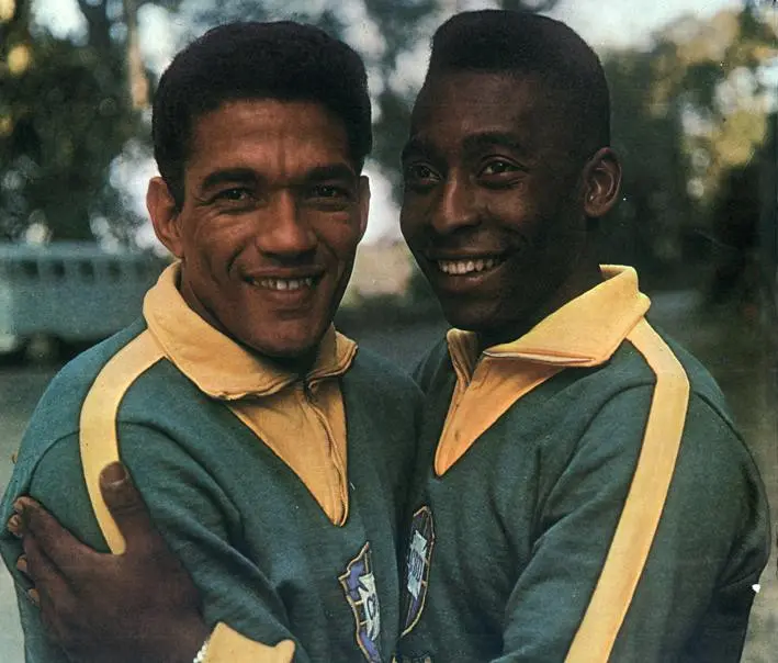 Imagem da notícia: Curiosidades da Copa: Seleção jamais perdeu com os gênios Pelé e Garrincha juntos; veja histórico