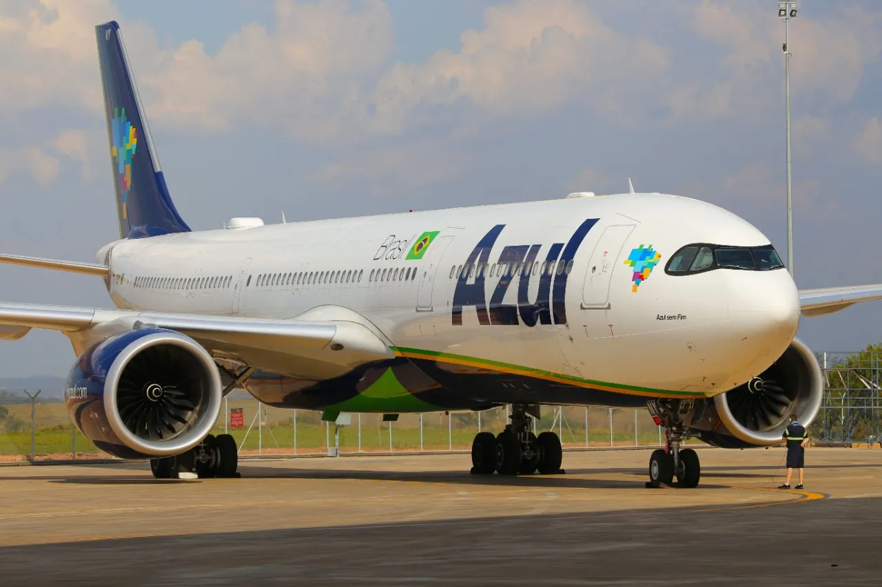 A Azul recebeu o primeiro A330neo das Américas em 2019 e opera 12 aeronaves da família A330.