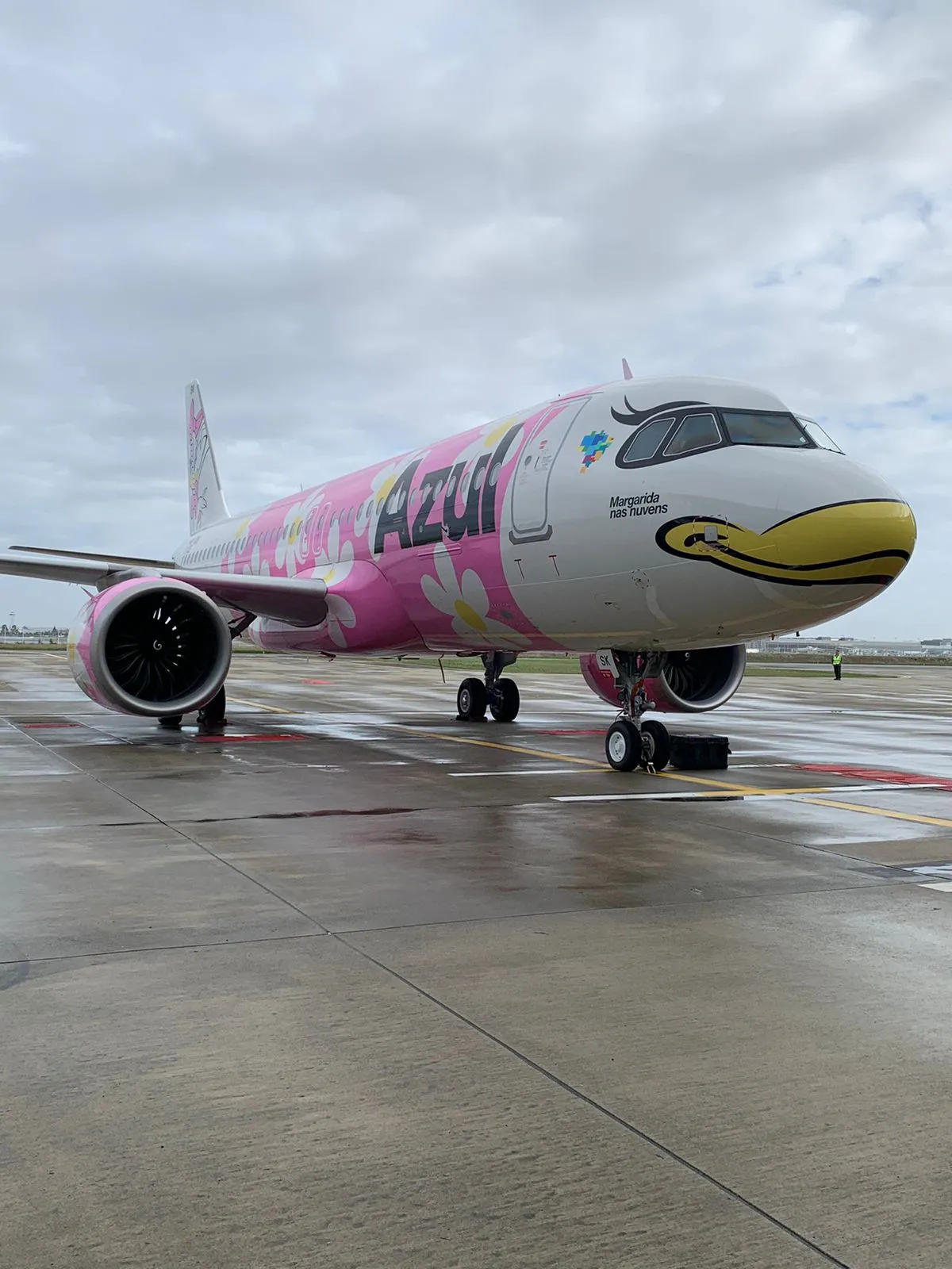 Novo avião da Azul