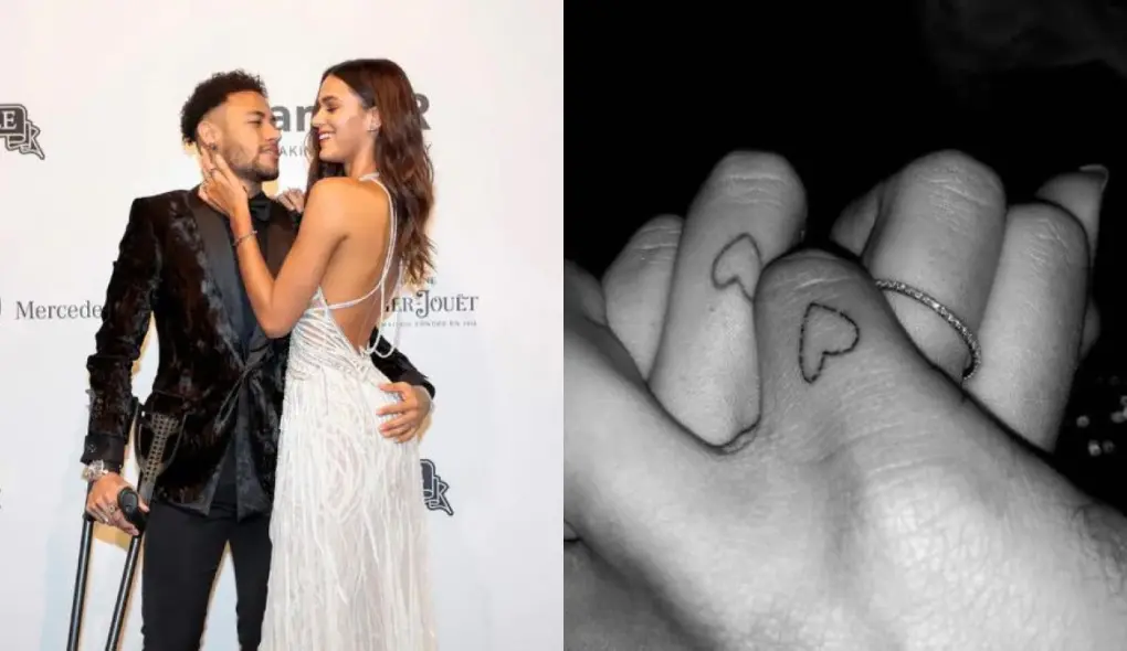 Imagem da notícia: Tatuador de Neymar volta atrás e revela que atleta não apagou tatuagem em homenagem a Marquezine