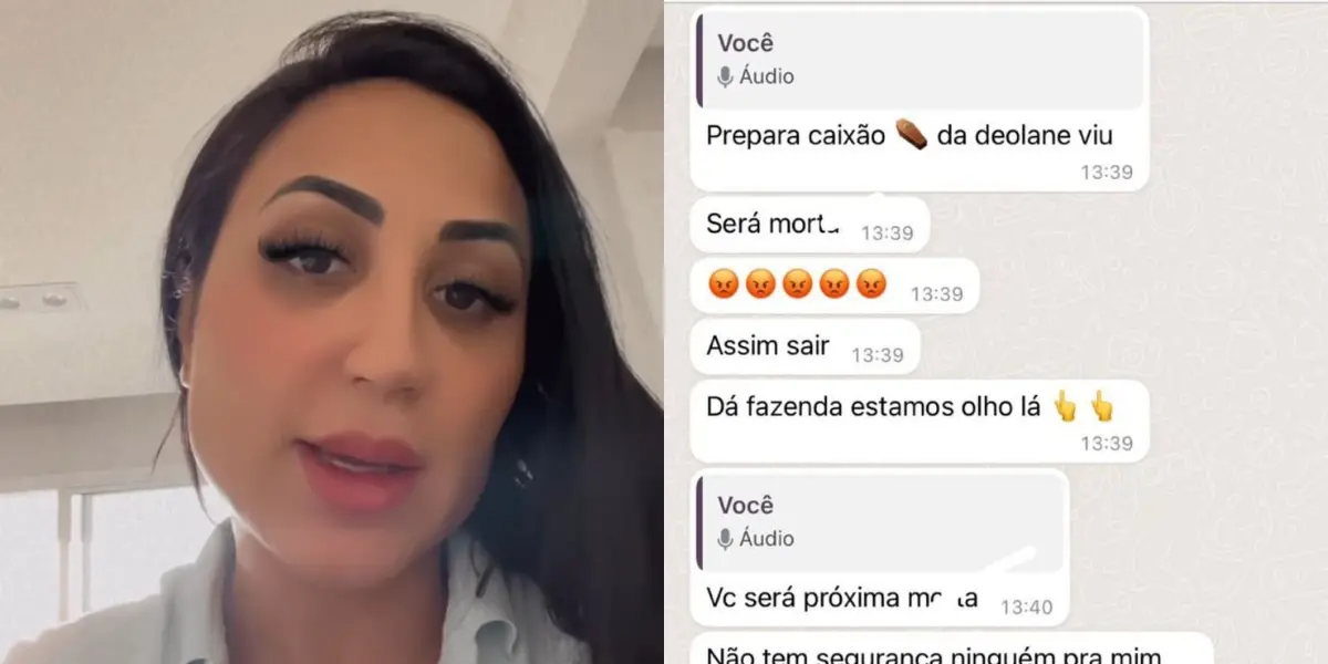 Imagem da notícia: Irmã de Deolane expõe ameaças de morte contra família: 
