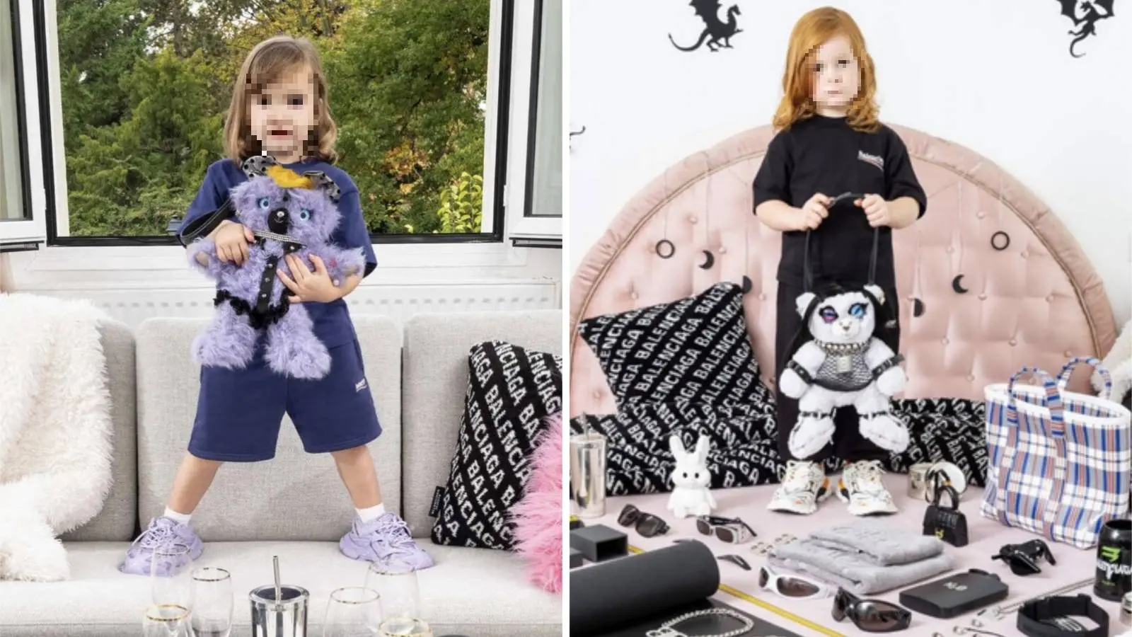 Imagem da notícia: Campanha da Balenciaga com ursinhos sadomasoquistas e crianças gera revolta de pais