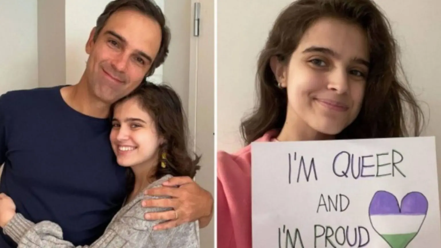 Imagem da notícia: Tadeu Schmidt comenta orientação sexual da filha, que é queer: 'mudou muito pouco na minha cabeça'