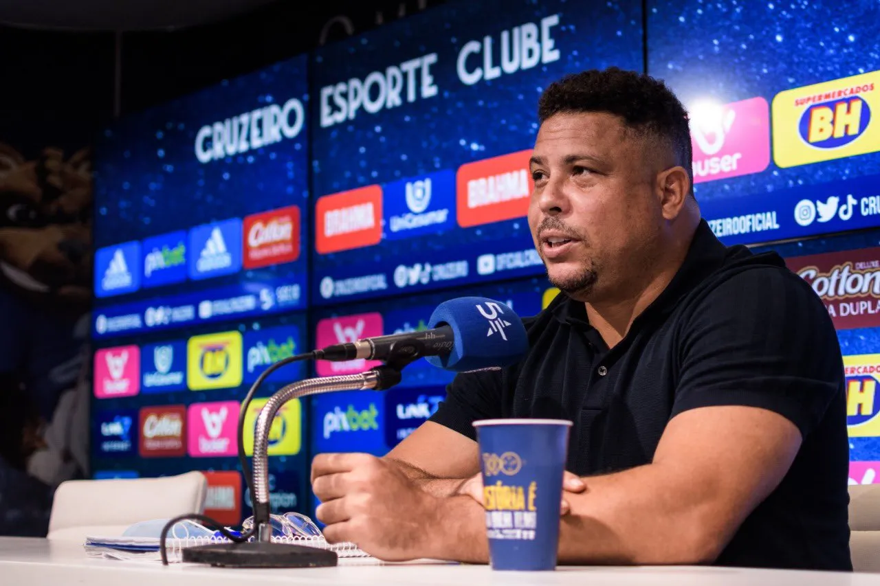 Ronaldo é o atual sócio majoritário do Cruzeiro