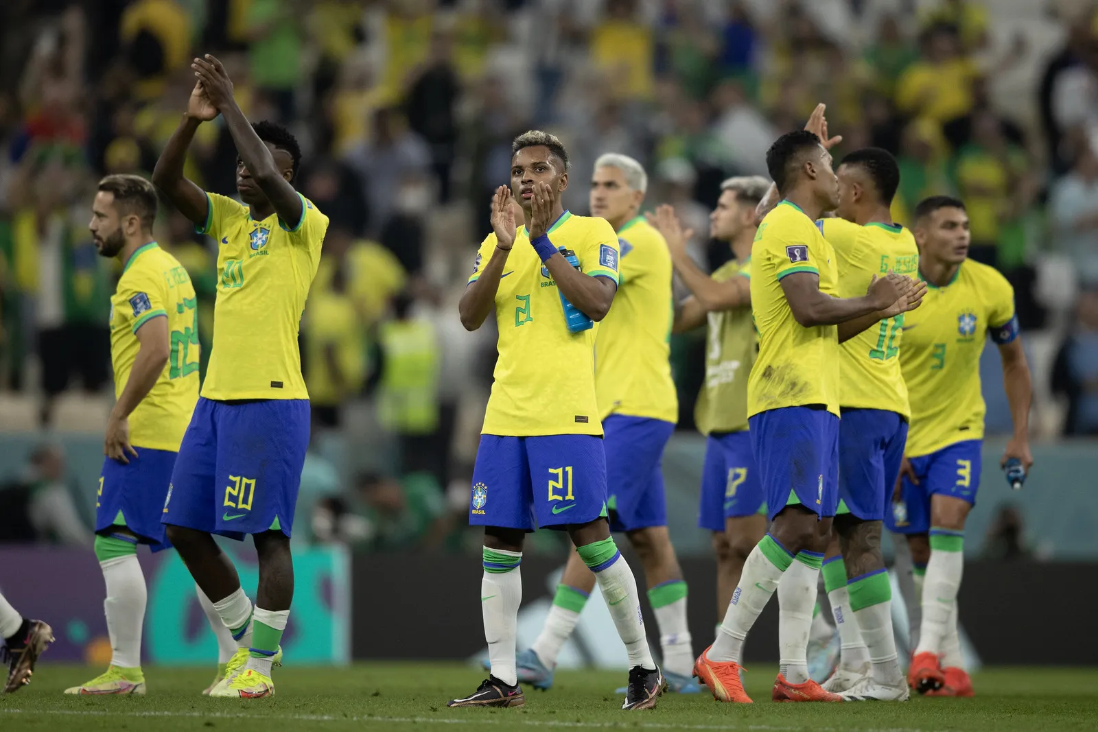 A Seleção Brasileira está classificada às oitavas de final da Copa do Mundo com antecedência